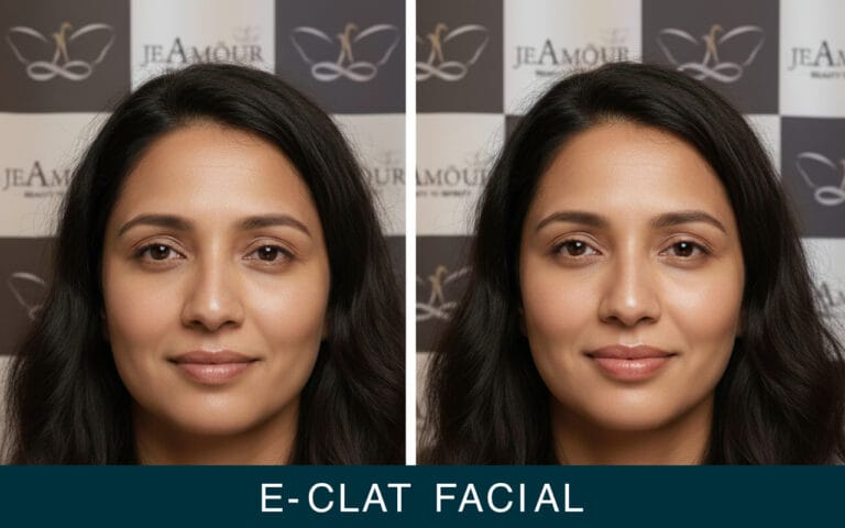 E clat Facial by jeamour clinic in chandigarh and jalandhar