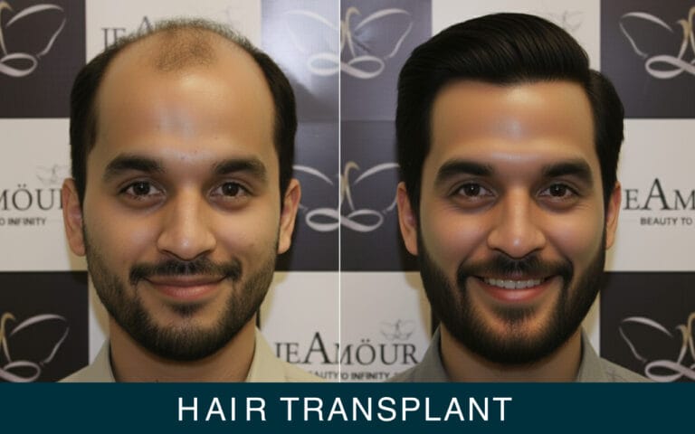 hair transplant by jeamour clinic in chandigarh